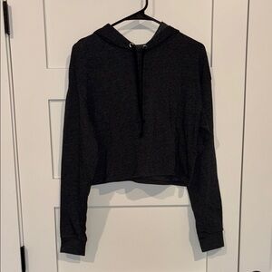 Divided Crop Hoodie